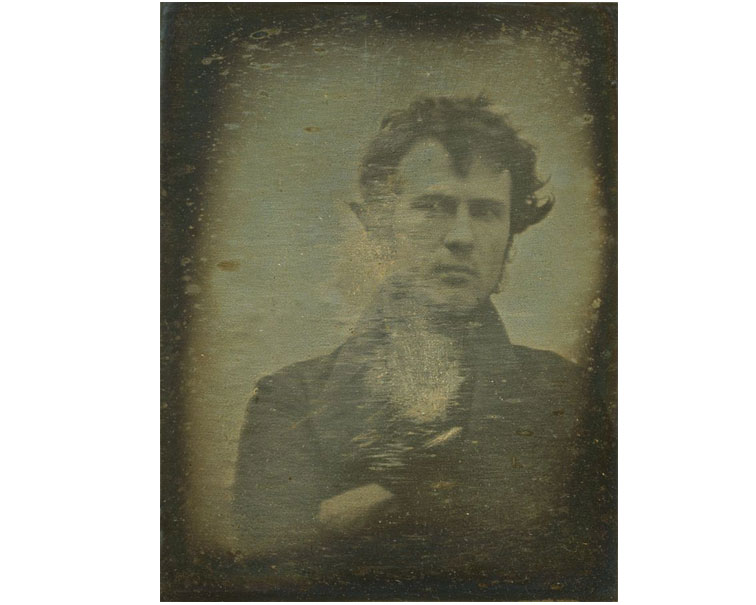 Robert Cornelius 1839, first selfie