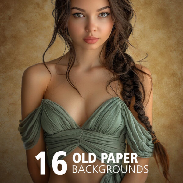 Old Paper Backgrounds for Portraits Cover