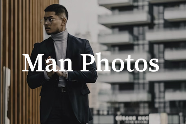 Stylish Young Man Formal Suit Posing Isolated Grey Stock Photo by  ©IgorVetushko 185161486