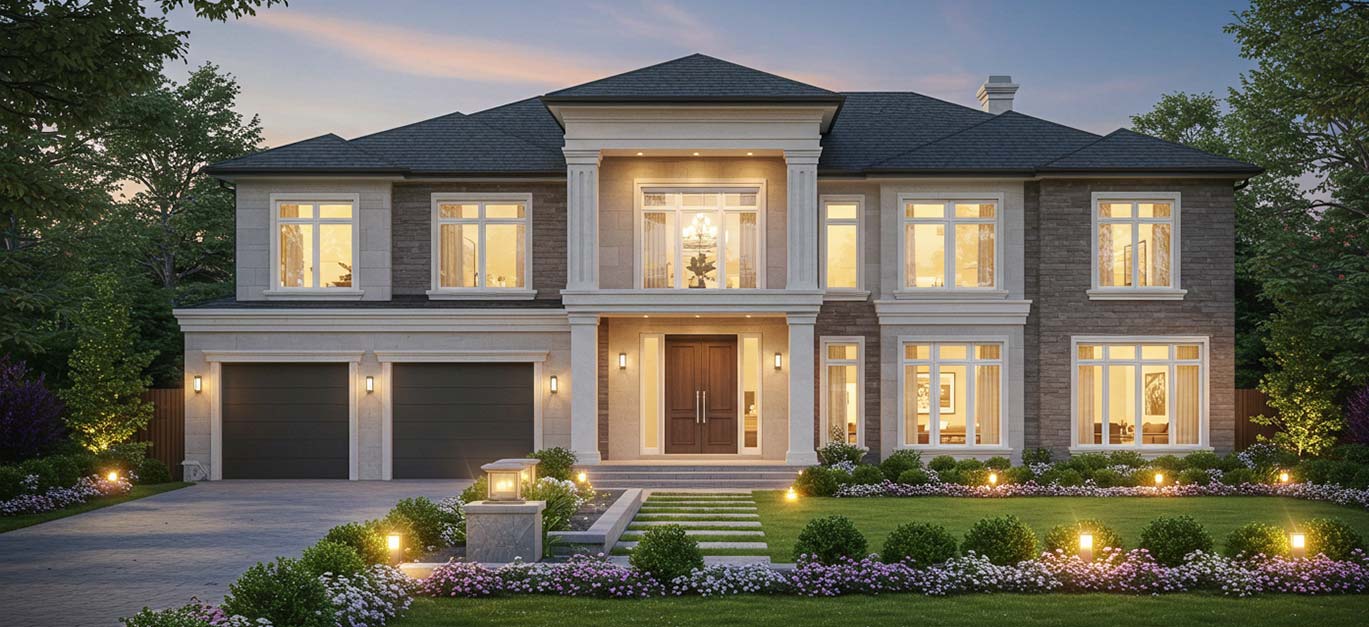 browse real estate Lightroom presets / real estate presets collections - A luxury estate