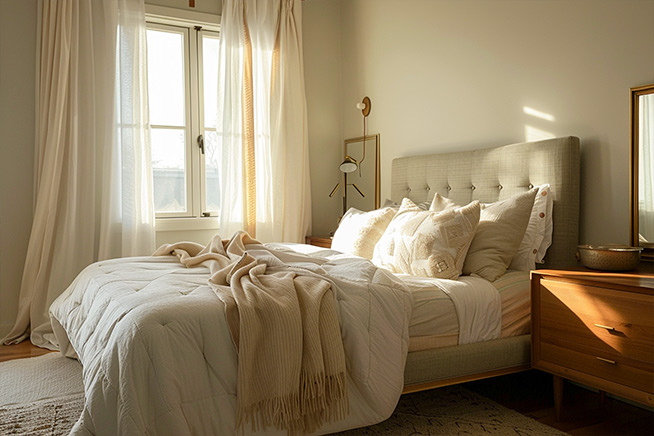 Interior Preset example Before modern bedroom landscape format