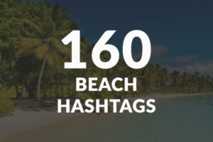 160 beach hashtags