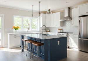Fix Common Real Estate Photo - Bright modern kitchen with perfect color balance