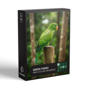 product box green tone presets