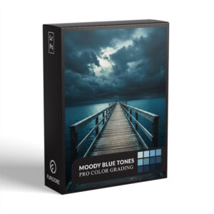 product box moody blue tones presets