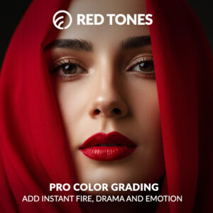 red tone presets for Lightroom