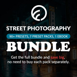 street photography preset bundle