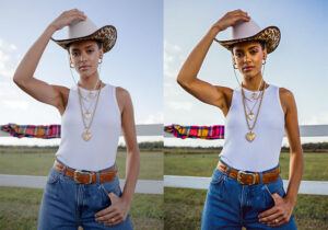 What Makes a Lightroom Preset Truly Signature-Worthy - Before and after image edited with a Signature Lightroom Preset