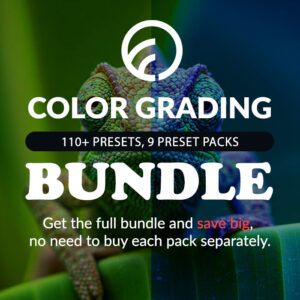 cover image color grading presets bundle get all in one